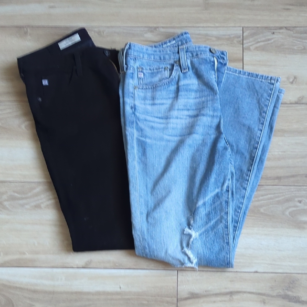 AG Adriano Goldschmied Women's Jeans Size 28 Phoebe & Prima 2 pairs